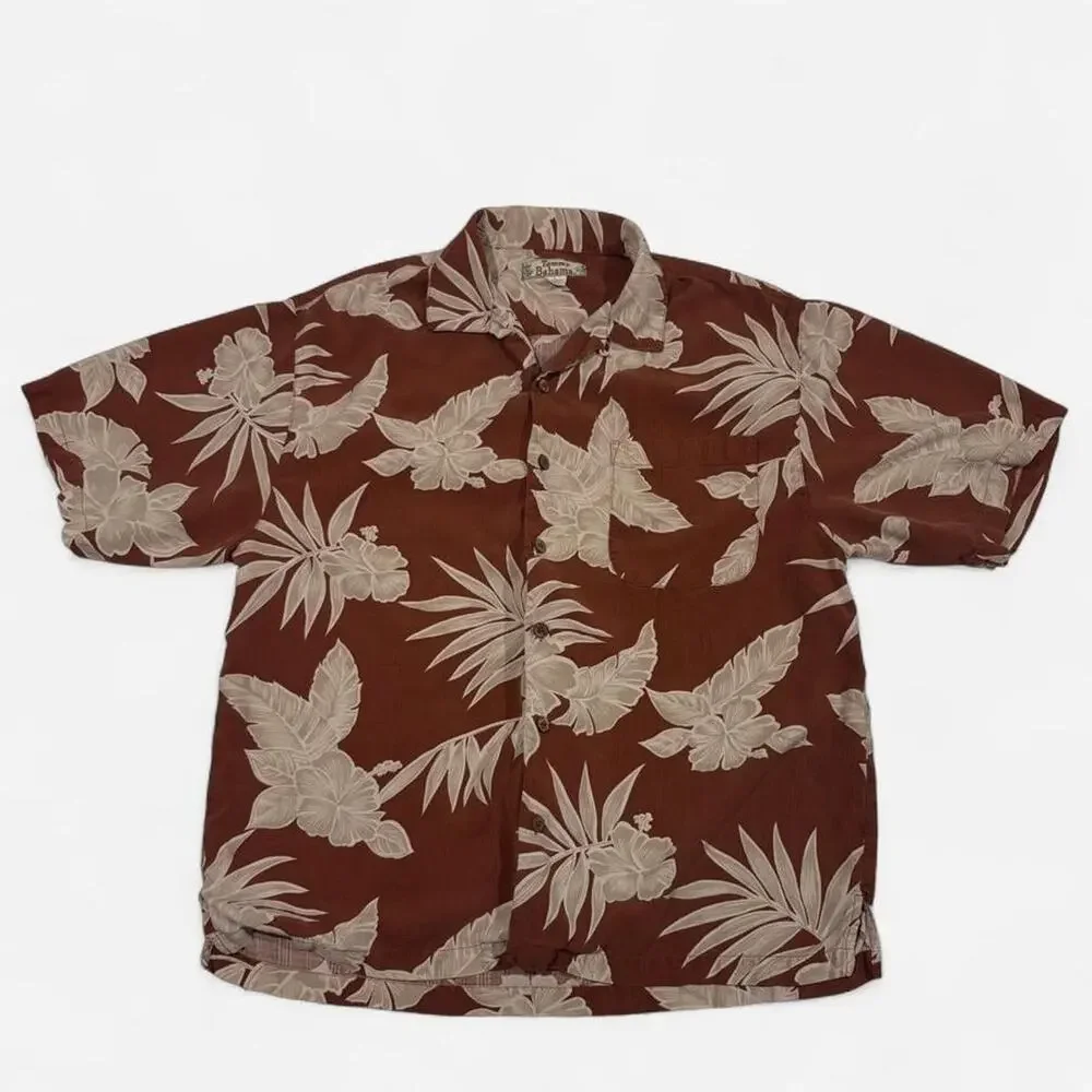 Vintage tommy bahama 100 silk